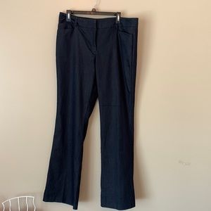 New York & Co Women’s size 14 Tall dark denim pants